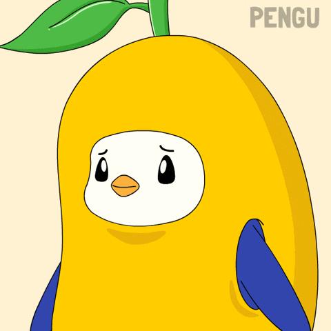 Confused Wait What GIF by Pudgy Penguins