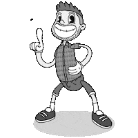 tryhardartNW no nope nein cartoonno Sticker