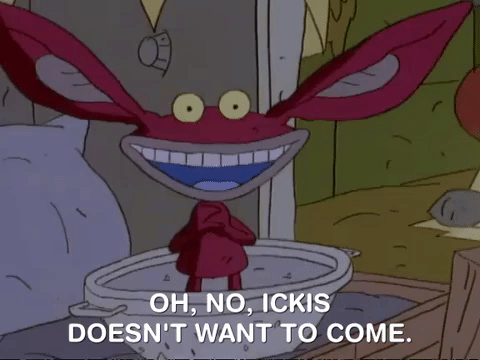 nickrewind giphydvr nicksplat aaahh real monsters giphyarm014 GIF
