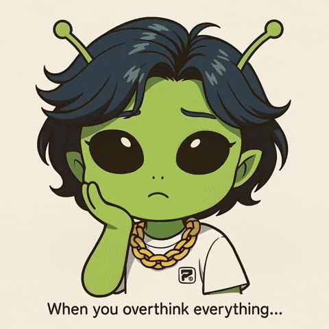 Ponder Think Too Much GIF by Persona