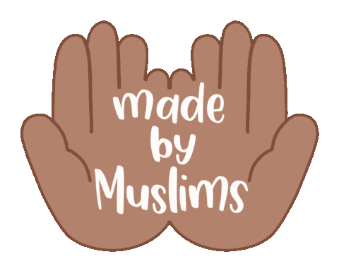 Made By Muslims Sticker by My Salah Mat