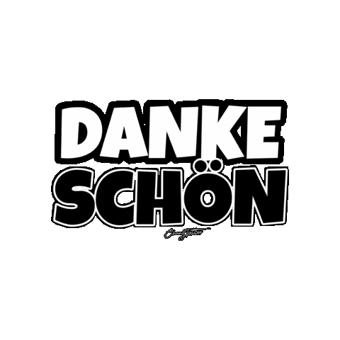 Bedankt Dankeschon Sticker by ChanyTattoo