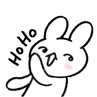 vobot laugh bunny rabbit evil laugh Sticker