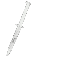 Teeth Whitening Syringe Sticker by Blanc Smiles