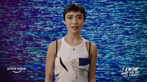 Scream Reaction GIF by I Know What You Did Last Summer