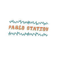 lateblmr late blmr lateblmr late blmr records pablo station Sticker
