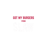 Burger Fries Sticker by House Of Slaw