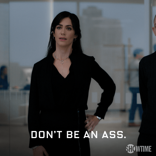 season 3 dont be an ass GIF by Billions
