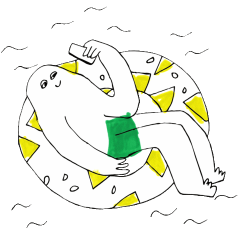 Sommer See Sticker by AOK Bremen/Bremerhaven