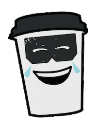Coffeecup Sticker by Bandido Coffee