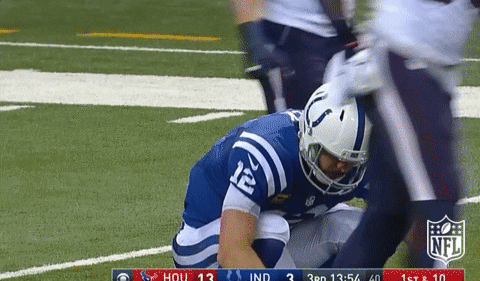Frustrated Indianapolis Colts GIF by NFL