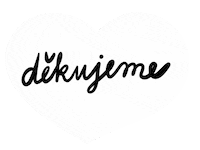 Dekujeme Sticker by Minile