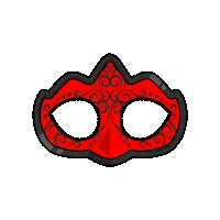 Ball Mask Sticker by hellovrasidas