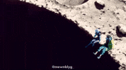 Space Sitting GIF