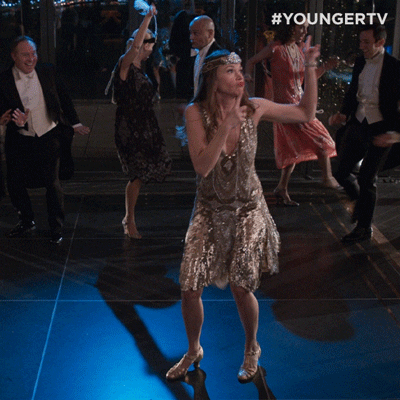Sutton Foster Dancing GIF by TV Land