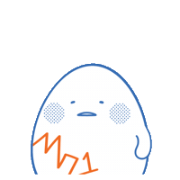 Emoji Oops Sticker by M21.hk
