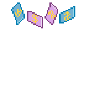 New Year Pixel Sticker