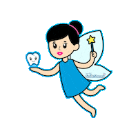 Brush-Baby fairy tooth toothfairy babyteeth Sticker