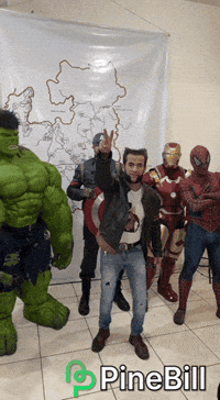 Iron Man Dancing GIF by PineBill