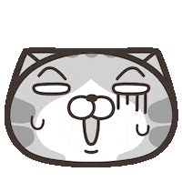 Cat What Sticker by MochiDad