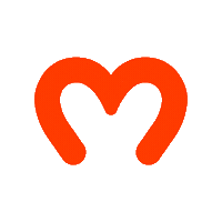 Orange Heart Sticker by Migros Yemek
