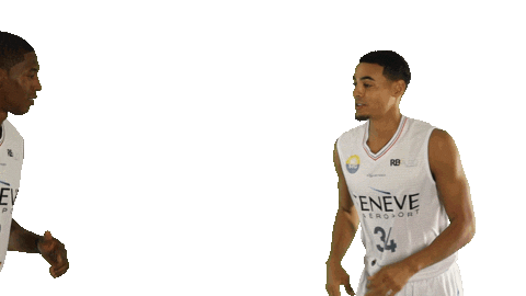 lionsdegeneve giphyupload basketball celebration jump Sticker