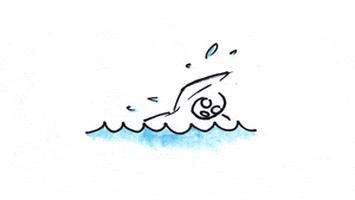 swimming GIF