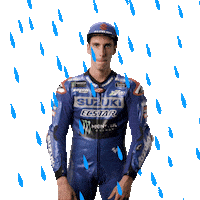 Raining Alex Rins Sticker by MotoGP