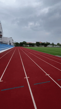 On My Way Run GIF