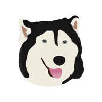 Dog Amy Sticker