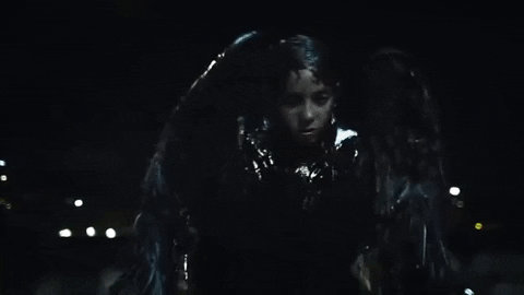 verityharris giphygifmaker billie eilish all the good girls go to hell GIF