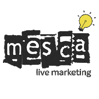 mesca_eventos live marketing job eventos Sticker