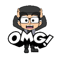 Oh My God Omg Sticker