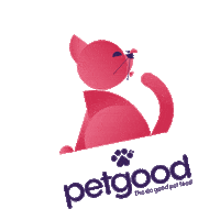 petgood cat food pink kitten Sticker