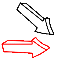 Effects Arrows Sticker by ABOUT YOU