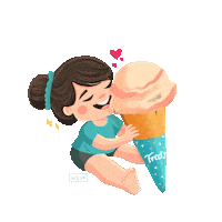 Cartoon Love Sticker