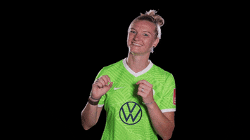 Look Here Reaction GIF by VfL Wolfsburg