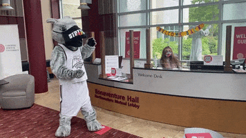 Waving Wolf Pack GIF by Cardinal Stritch University