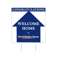 Coming Soon Congrats Sticker by David Weekley Homes