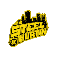 Scrd Sticker by Steel City Roller Derby