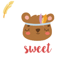 Bear Dulce Sticker