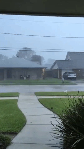 Strong Winds and Heavy Rainfall Hit Southern Louisiana