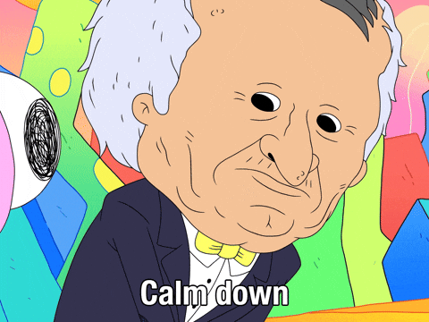 Charlie Calm Down GIF by Adult Swim
