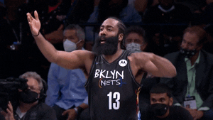 Harden Nba Playoffs GIF by NBA