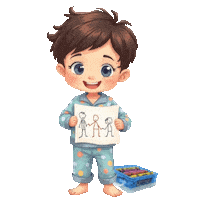 Boys Girls Sticker