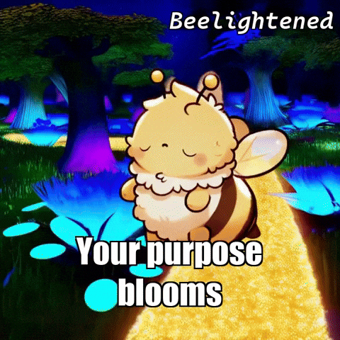 Night Forest GIF by Beelightened
