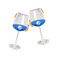 Wine Drinking Sticker by PropertyLimBrothers