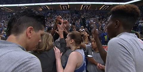 huddle GIF by WNBA