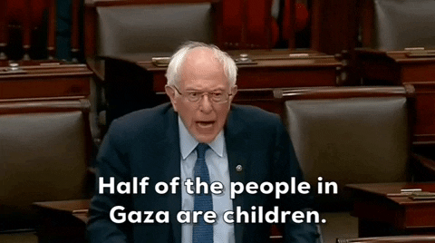 Bernie Sanders Israel GIF by GIPHY News