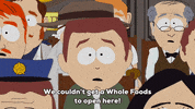 audience talking GIF by South Park 